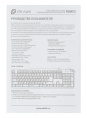 Клавиатура Oklick 90MV2, проводная, USB, мембранная, черный [1185967]