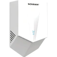 Сушилка для рук ВЫСОКОСКОРОСТНАЯ K2022B, 1300Вт, 150м/с, IPX1, 72дБ, белая, пластик SONNEN 607192