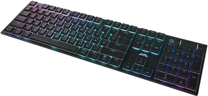 Клавиатура GMNG GG-KB783XPW, USB, Bluetooth/Радиоканал, механическая, черный [1910520]
