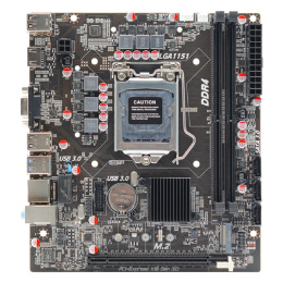 Материнская плата Afox IH310C-MA6-V4 LGA1151 mATX 2хDDR4 PCIEx16 M.2 HDMI VGA