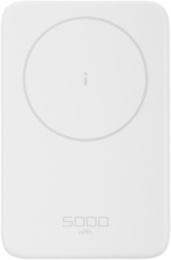 Мобильный аккумулятор ZMI P02ZM 5000mAh QC3.0/PD3.0 12W 2.4A USB-C беспров.зар. белый