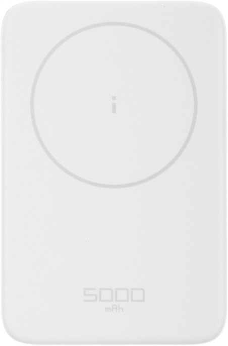 Мобильный аккумулятор ZMI P02ZM 5000mAh QC3.0/PD3.0 12W 2.4A USB-C беспров.зар. белый