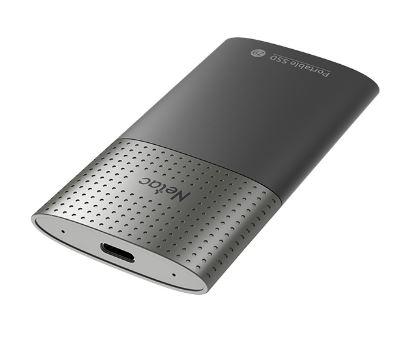 250ГБ Внешний диск SSD NETAC Z9 NT01Z9-250G-32BK, USB-C, запись - 480МБ/с, чтение - 550МБ/с, черный