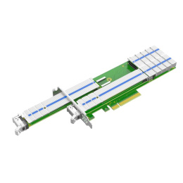 Адаптер для SSD PCle3.0 x8 2*M.2 NVMe Raid Adapter (LRSV9310-2ER)