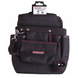 Rexant 12-5602 Сумка монтажника поясная с 7 отделениями RE-7