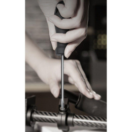 Набор отверток Home Series Black Deli HT1004 4шт SL5x100+SL6x150+PH1x100+PH2x150, эксклюзивный дизайн, рукоятка из высококачественного софттач пластика