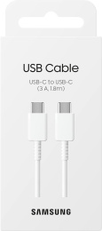 Кабель Samsung EP-DX310JWEGEU USB Type-C (m)-USB Type-C (m) 1.8м белый