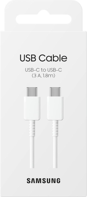 Кабель Samsung EP-DX310JWEGEU USB Type-C (m)-USB Type-C (m) 1.8м белый