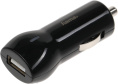 Автомобильное зарядное устройство HAMA H-183246, USB, microUSB, 2.4A, черный [00183246]