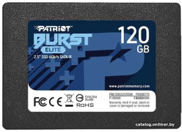 Накопитель SSD Patriot SATA-III 120GB PBE120GS25SSDR Burst Elite 2.5"