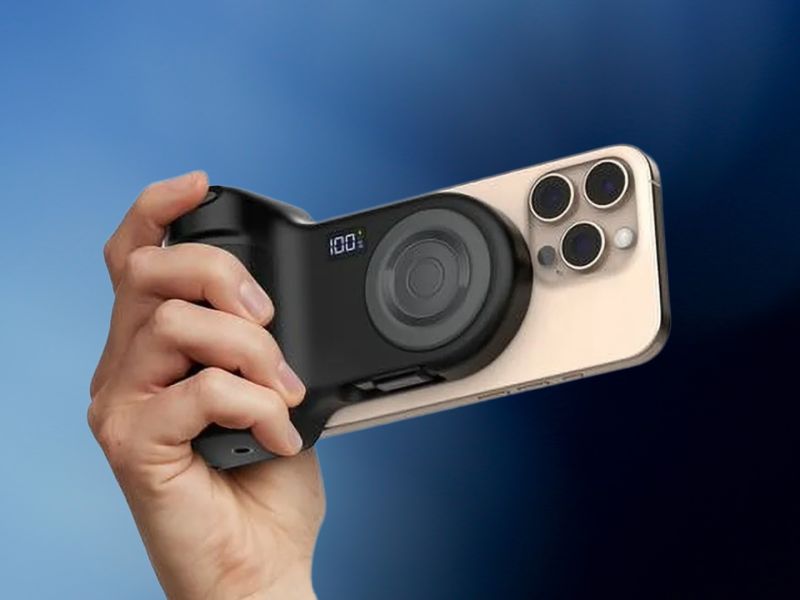 Belkin показала пауэрбанк Stage PowerGrip в форме рукоятки для камеры