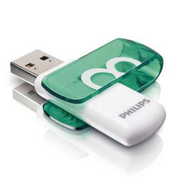 Флеш накопитель 8GB PHILIPS VIVID3.0 8GB, USB 3.0 FM08FD00B/97