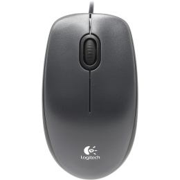 Мышь Logitech M90 Черный 910-001970 полноразмерная мышь для ПК, проводная USB, сенсор оптический 1000 dpi, 3 кнопки, колесо с нажатием