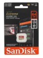 Micro SecureDigital 64Gb Sandisk Extreme SDSQXAH-064G-GN6MN