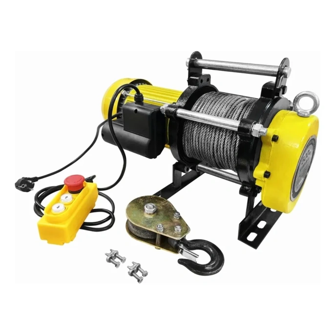 Лебедка электрическая LITELIFT KCD-500 250/500 кг 220в с канатом 100м kcd500100m220