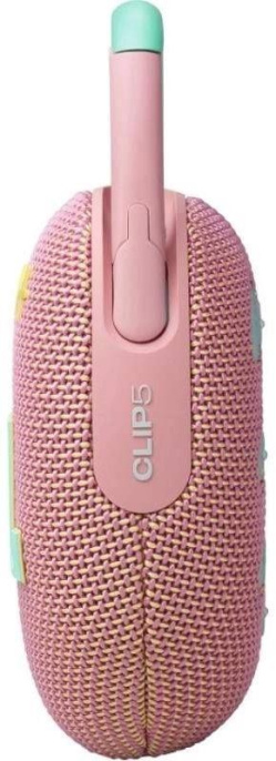 Колонка порт. JBL Clip 5 розовый 7W Mono BT 10м 1400mAh (15763845)