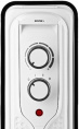 Масляный радиатор CENTEK CT-6205, 1500Вт, 7 секций, 3 режима, белый