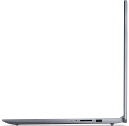 Ноутбук Lenovo IdeaPad Slim 3 15IRU8 15.6", 2023, IPS, Intel Core i5 1335U 1.3ГГц, 10-ядерный, 8ГБ LPDDR5, 512ГБ SSD, Intel Iris Xe graphics, без операционной системы, серый [82x7003nrk]