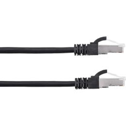 Патчкорд литой 7/0.16 FTP iOpen ANP522B-BK-1.5M cat.5e 1.5м