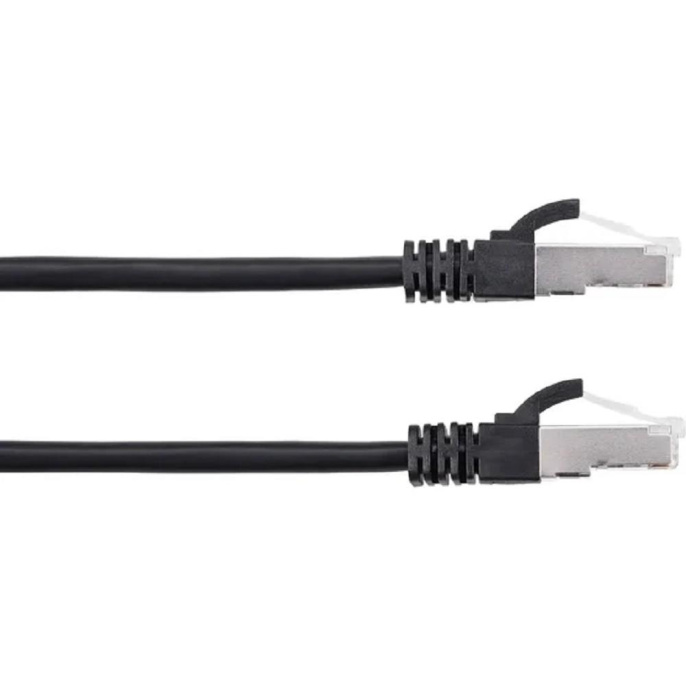 Патчкорд литой 7/0.16 FTP iOpen ANP522B-BK-1.5M cat.5e 1.5м