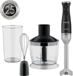 Блендер Scarlett Silver Line SC-HB42F73, погружной, черный