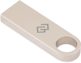 Флешка USB Digma DRIVE3 32ГБ, USB3.0, серебристый [dgful032a30sr]