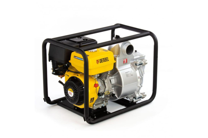 Мотопомпа Denzel PX-80D 1500л/мин для гряз.воды 99204