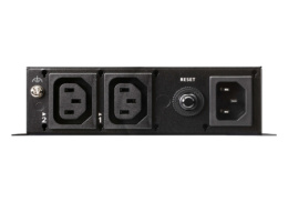 ATEN PE4102G-AT-G Устройство распределения питания, с управлением, 10A, 2.4kW, 2 порта, 1 банк, IP доступ, ввод C14, 2*C13;вкл/выкл по портам;без шнуров