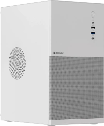 Корпус компьютерный Defender Apex Metal белый, mATX,Type C 3.0 ,USB3.0 25022