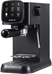 Кофеварка рожковая Polaris PCM 1551E Adore Crema 1500Вт черный 025662