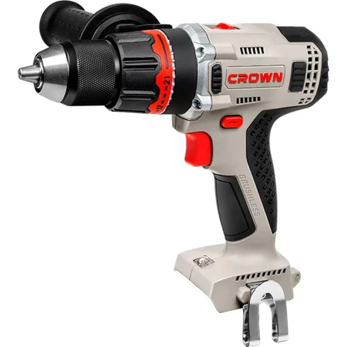 Аккумуляторный шуруповерт Crown bl CT21090HMX
