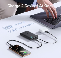 Внешний аккумулятор Baseus P1008210C123-00 EnerFill FP11 Power Bank 10000mAh 15W Cosmic Black (Includes Simple Type-C to Type-C Cable 20V/3A 30cm) PPAP-1015-2