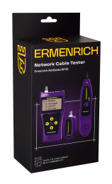 Кабельный тестер Ermenrich NetGeeks NP30, фиолетовый