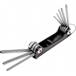 Набор ключей TORX складных JTC с отверстием T9H-T40H, 8 предметов, 3503 682627