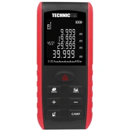 Лазерный дальномер-угломер TECHNICOM дальность 60м, цвет лазера красный, 2 точки отсчёта TC-DAM60R