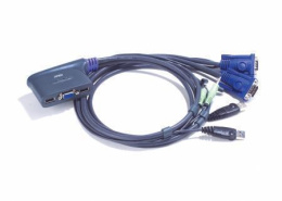 КVM переключатель ATEN CS62UZ-AT, 2 порта USB, VGA , 1,8 м