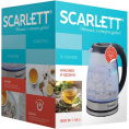 Чайник электрический Scarlett SC-EK27G88 1.8л. 1800Вт черный корпус: стекло