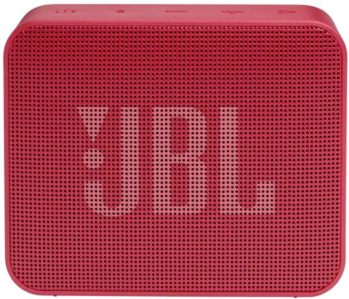 Колонка портативная JBL Go Essential, 3.2Вт, красный [jblgoesred]