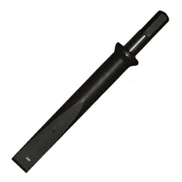 Зубило для рубильного молотка РМ-4А, 8А, 12А, 16А, 20А L 250 мм, с юбкой, сталь У8А Пневмо-Трейд РМ8А-00.03.250-У8А