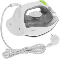 Утюг Scarlett Green Line (SC-SI30K60) (2400 Вт, с пароувлажнением, подошва KeramoPro, регулировка подачи пара, количество температурных режимов: 3, скорость подачи пара: 35 г/мин, скорость парового удара: 140 г/мин, вертикальное отпаривание, самоочистка, 