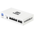 Wi-Tek WK-PS206 коммутатор WIKING неуправляемый PoE 45Вт, 4FE PoE +2FE