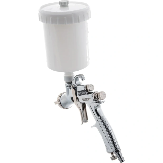 Краскораспылитель (сопло 1,3 мм; бачок 0,6 л, LVLP) Gigant SPR500
