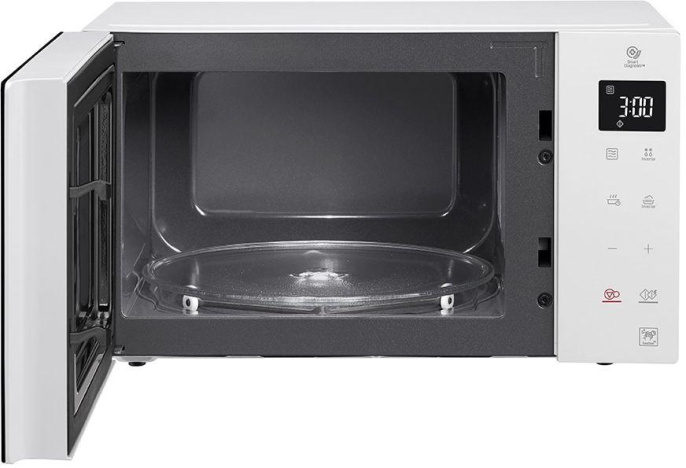 Микроволновая печь LG MW25R35GISW, 1000Вт, 25л, белый /черный
