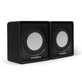 Акустическая система 2.0 ExeGate Disco 140 Black (питание USB, 2х3Вт (6Вт RMS), 100-20000Гц, черный, Color Box) EX287057RUS