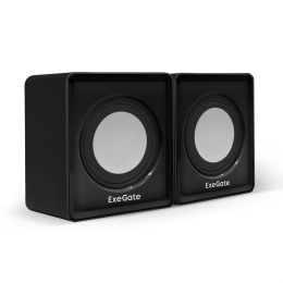 Акустическая система 2.0 ExeGate Disco 140 Black (питание USB, 2х3Вт (6Вт RMS), 100-20000Гц, черный, Color Box) EX287057RUS