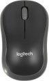 Мышь беспроводная Logitech M185, радио, оптическая, USB, 1000dpi, черный и серый [910-002252]