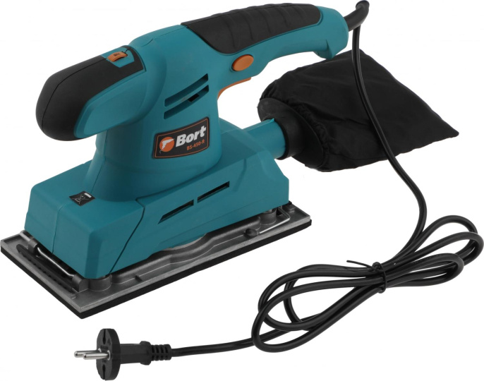 Вибро шлифовальная машина Bort BS-450-R 400Вт 93410105