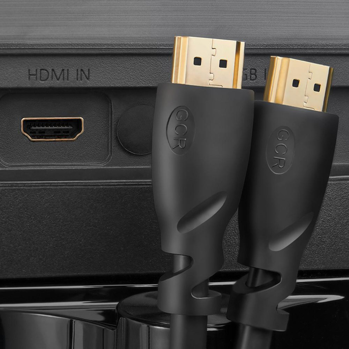Greenconnect Кабель 1.5m HDMI 1.4, OD7.3mm, 30/30 AWG, позолоченные контакты, Ethernet 10.2 Гбит/с, 3D, 4K, экран GCR-HM310-1.5m
