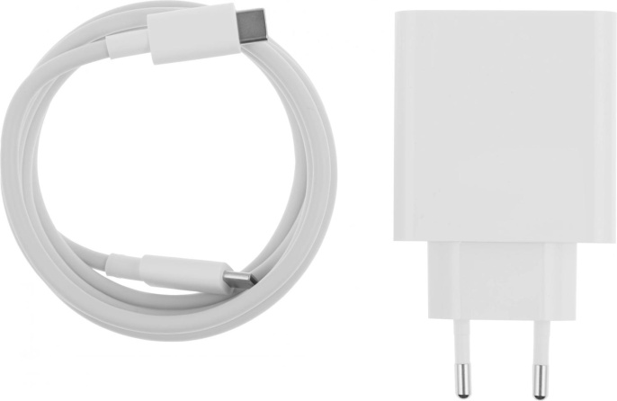 Сетевое зарядное устройство Xiaomi 67W GaN Charger 2C1A EU, USB-A, 2xUSB-C, 67Вт, 6.1A, белый [bhr7493eu]