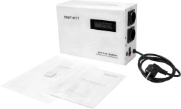 Стабилизатор напряжения Smartwatt AVR Slim 1500RW 1500ВА белый 4512020310003